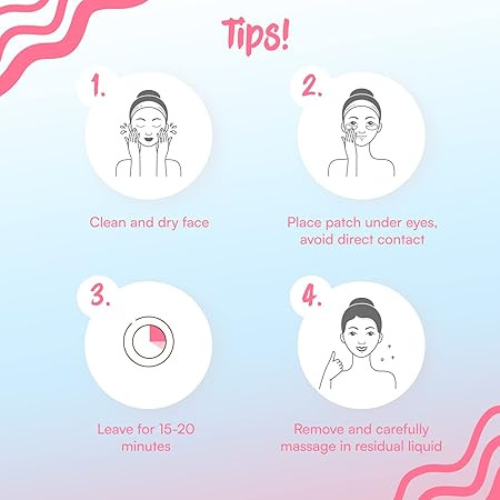 7th Heaven – Hydrogel Soothing Under Eye Masks – Cooling & Hydrating Eye Treatment