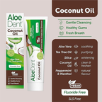 Aloe Dent – Coconut Oil Toothpaste (Fluoride Free) – 100ml