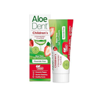 Aloe Dent – Children’s Strawberry Toothpaste – 50ml (Fluoride-Free)