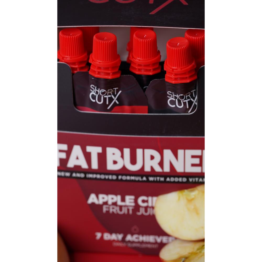 ShortCutX - Apple Cider Fat Burner Fruit Juice v2.0 - 7 Sachets x 35ml