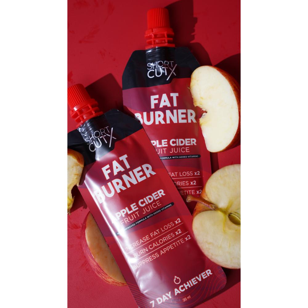 ShortCutX - Apple Cider Fat Burner Fruit Juice v2.0 - 7 Sachets x 35ml