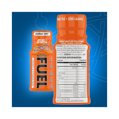 Applied Nutrition - Body Fuel Energy Shots - 60ml