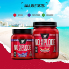 BSN - N.O.-Xplode Pre Workout Powder Red Rush Flavour - 390g (30 Servings)