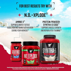 BSN - N.O.-Xplode Pre Workout Powder Red Rush Flavour - 390g (30 Servings)