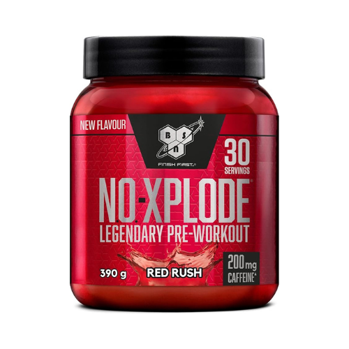 BSN - N.O.-Xplode Pre Workout Powder Red Rush Flavour - 390g (30 Servings)