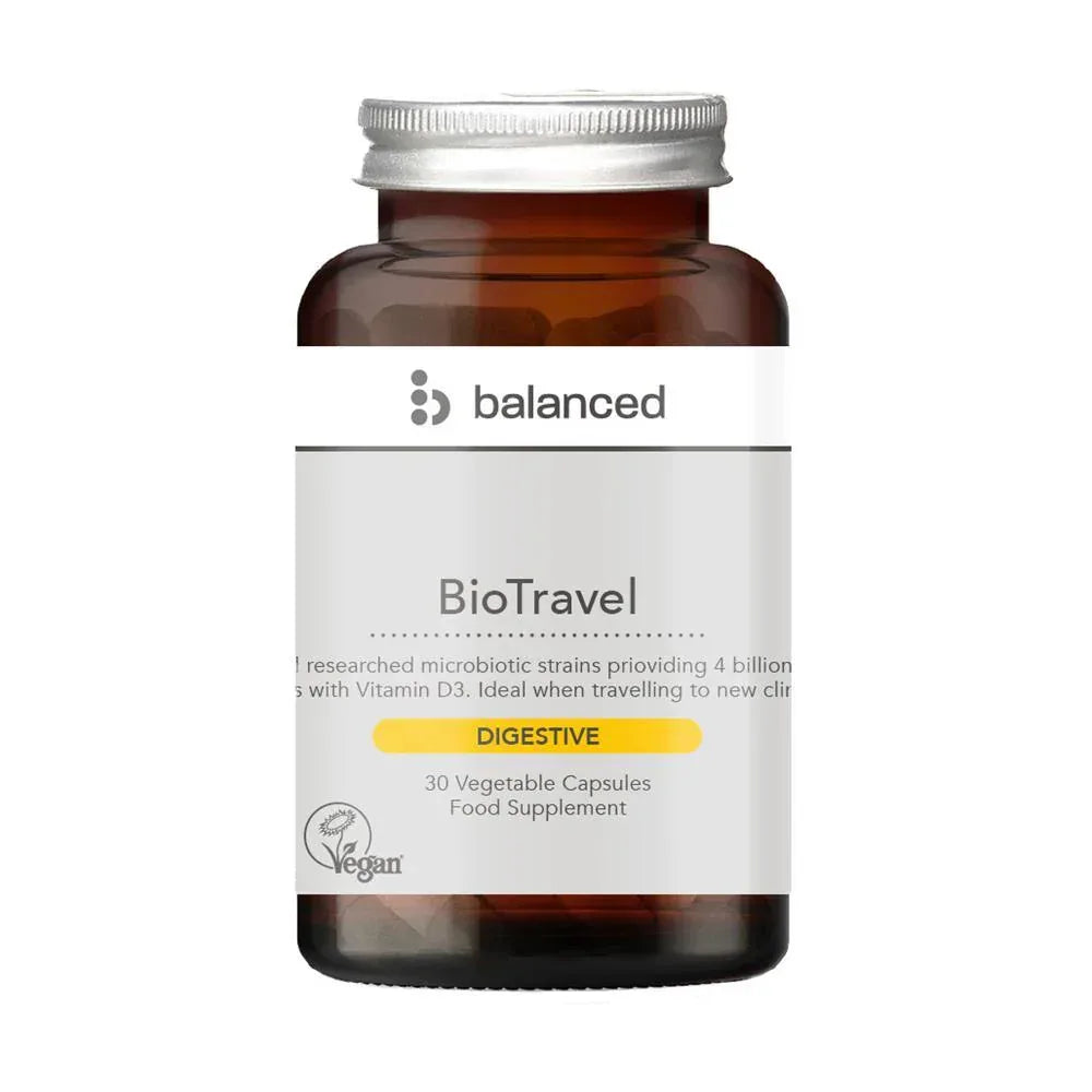 Balanced - BioTravel - Travel Support Formula 250mg - 30 Veggie Caps