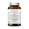Balanced - Vitamin B5 (Pantothenic Acid) - 30 Capsules (Reusable Bottle)
