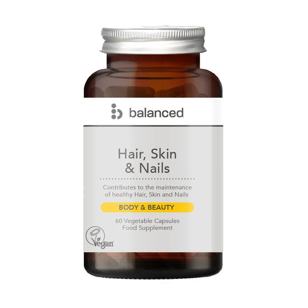 Balanced - Hair, Skin & Nails - 60 Veggie Capsules Refill Pouch