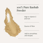 KIKI HEALTH - Baobab Powder, Organic 100g