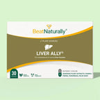 BeatNaturally – Liver Detox – Liver Cleanse Detox & Repair Supplement – Choline Bitartrate, Chanca Piedra & Herbal Formula – 30 Capsules