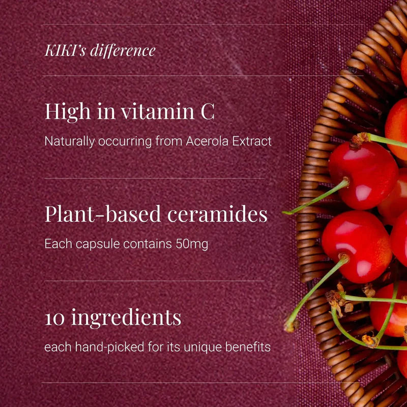 KIKI HEALTH - Beauty with Ceramides - 60 Vegicaps