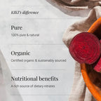 KIKI HEALTH - Beetroot Powder, Organic - 200g