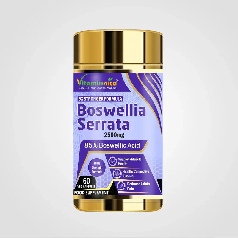 Vitaminnica Boswellia Serrata 2500mg (5:1 Extract)- 60 Vegan Capsules - The Wellness Store®