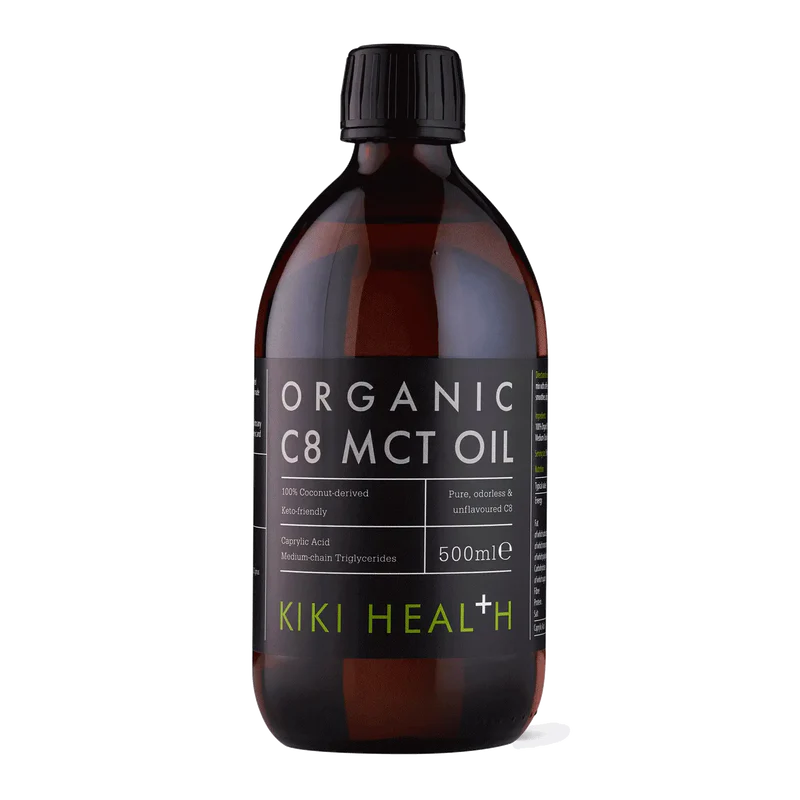 KIKI HEALTH - C8 MCT Oil, Organic - 500ml