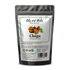 Oils & Herbs – High Strength Chaga Extract Powder 30% Polysaccharides - The Wellness Store®