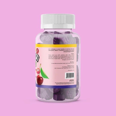 MultiVi - Kid's Iron & Vitamin C - 60 Chewable Gummies