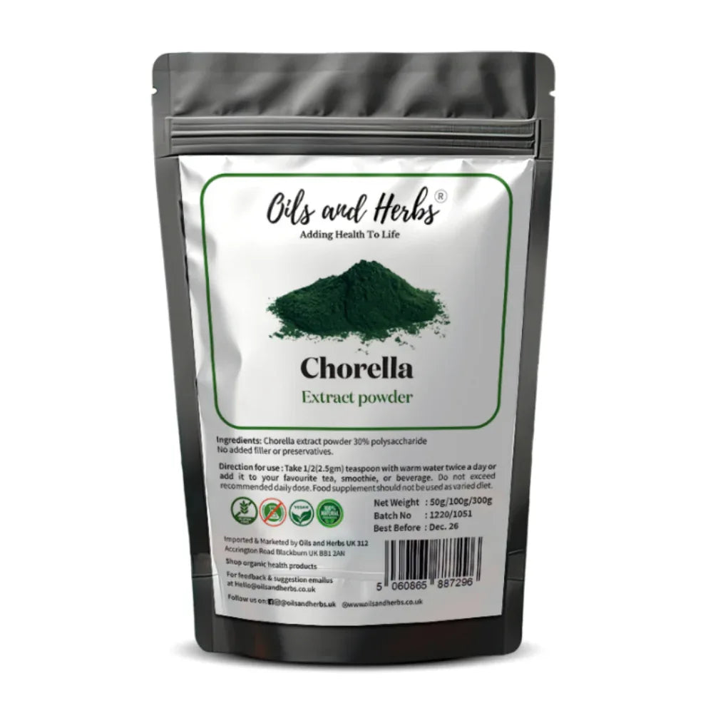 Oils & Herbs – Organic Chorella Powder - The Wellness Store®
