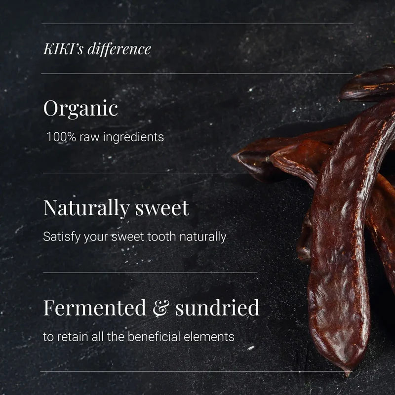 KIKI HEALTH - Carob Powder, Organic - 185g
