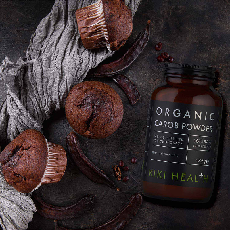 KIKI HEALTH - Carob Powder, Organic - 185g