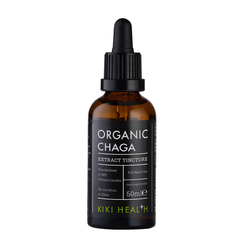 KIKI HEALTH - Chaga Extract Tincture, Organic - 50ml