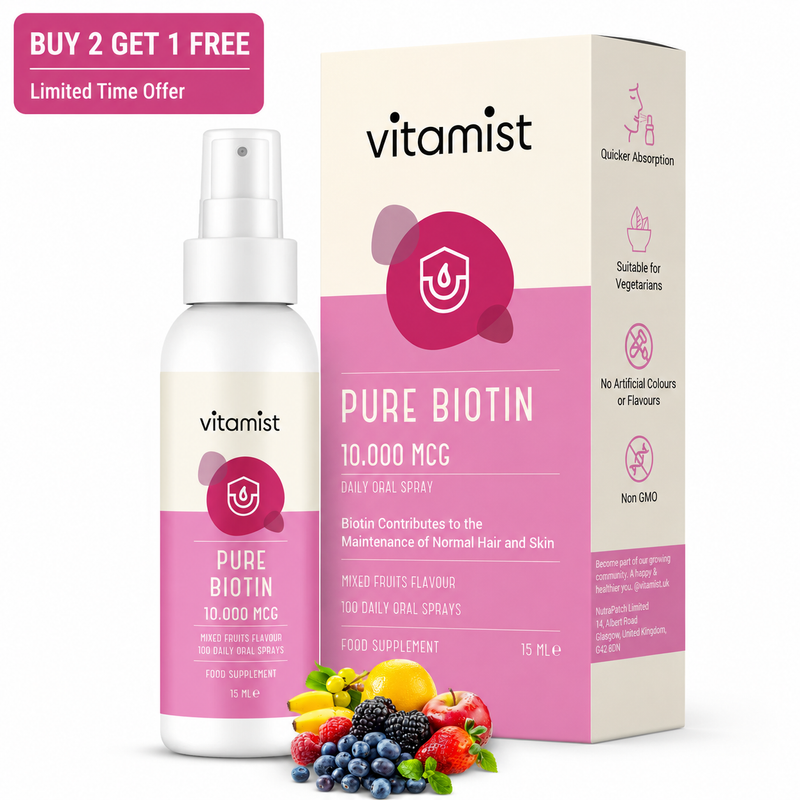 Vitamist - Pure Biotin Oral Spray - 100 Daily Doses