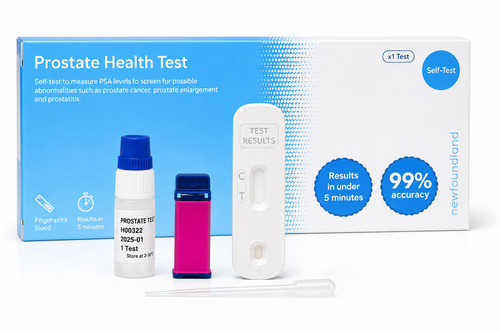 Newfoundland - Prostate Health PSA Test Kit - Finger-Prick Test
