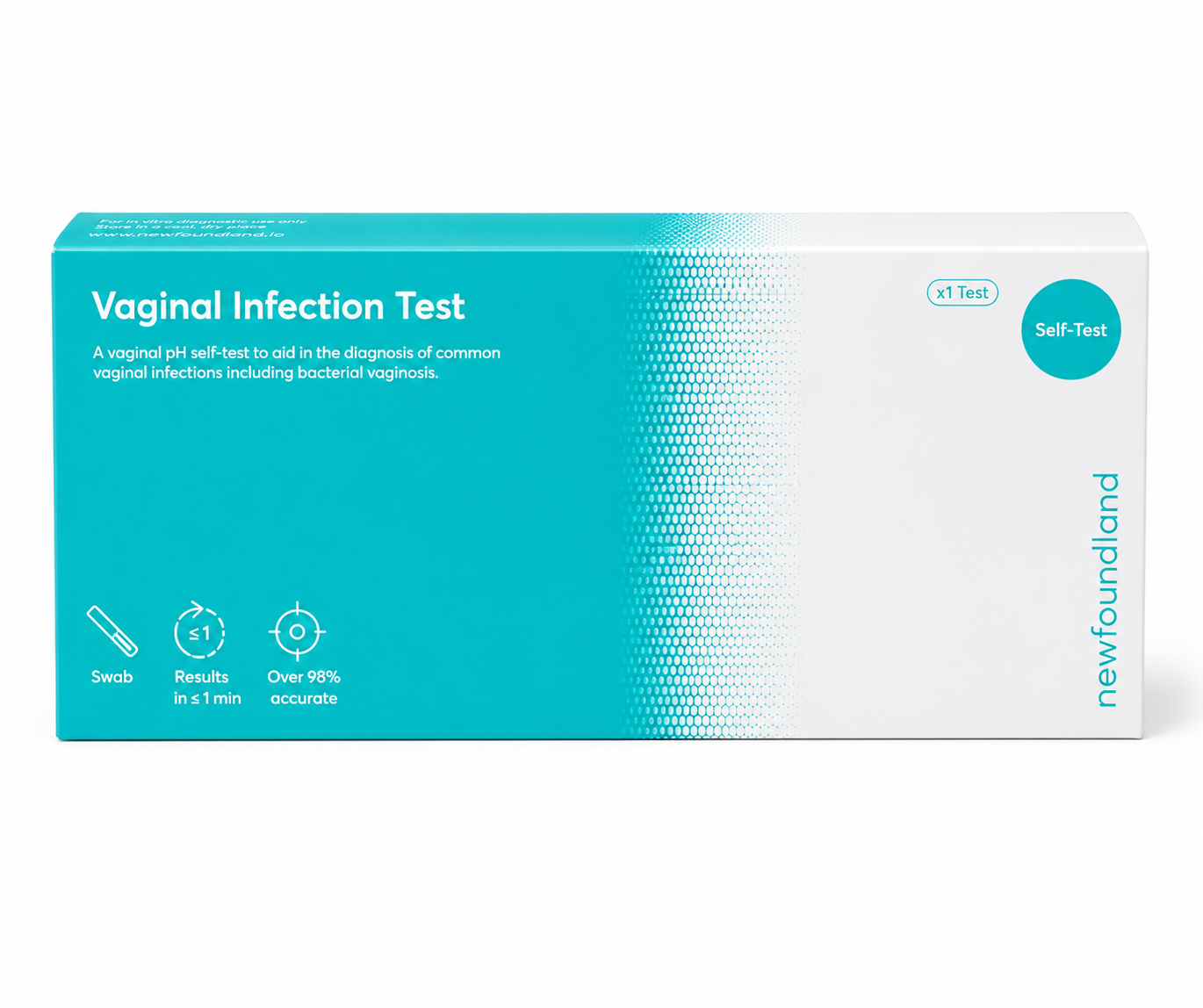 Newfoundland - Vaginal Infection Test Kit - Home Self-Test for BV, Thrush & pH Balance