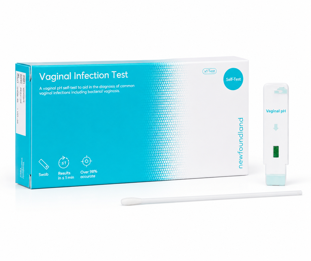 Newfoundland - Vaginal Infection Test Kit - Home Self-Test for BV, Thrush & pH Balance