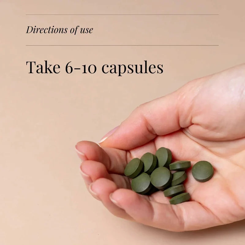 KIKI HEALTH - Chlorella Tablets, Organic - 200 Tablets
