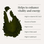 KIKI HEALTH -Chlorella Powder, Organic - 200g