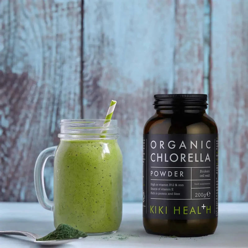 KIKI HEALTH -Chlorella Powder, Organic - 200g