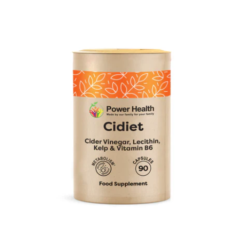 Power Health - Cidiet (Cider Vinegar, Kelp, Vitamin B6 & Lecithin) - 90 Capsules
