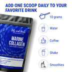 Oils & Herbs - 100% Pure Marine Collagen Powder - 100g