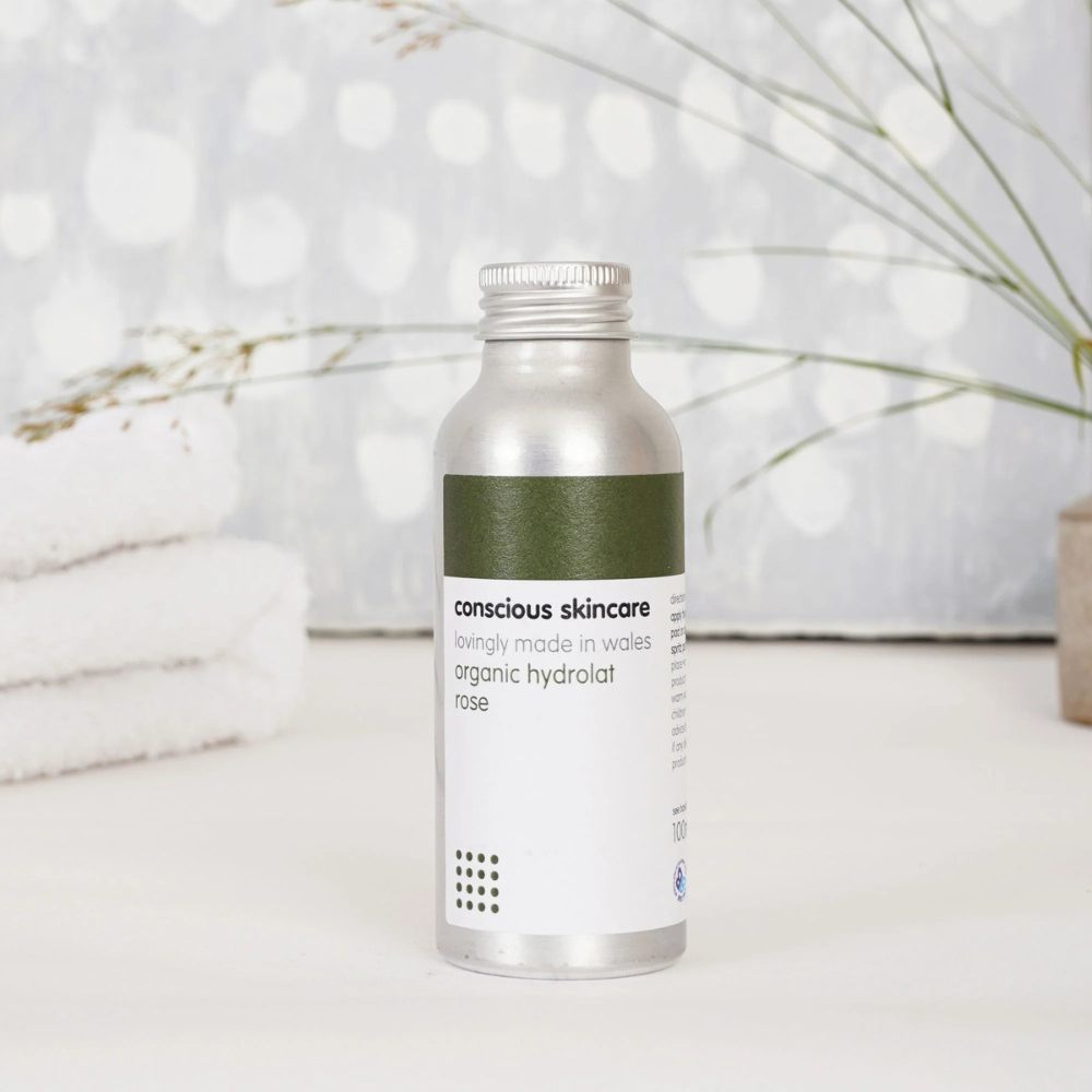 Conscious Skincare – Organic Rose Water – Pure Rose Hydrolat Toner – 100ml