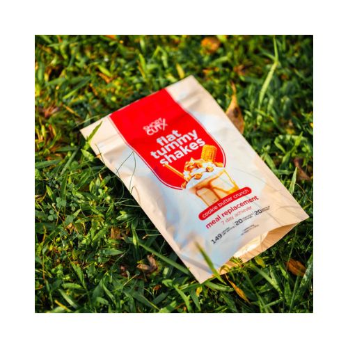 ShortCutX - Flat Tummy Shakes: Cookie Butter Crunch - 7 Sachets x 40g