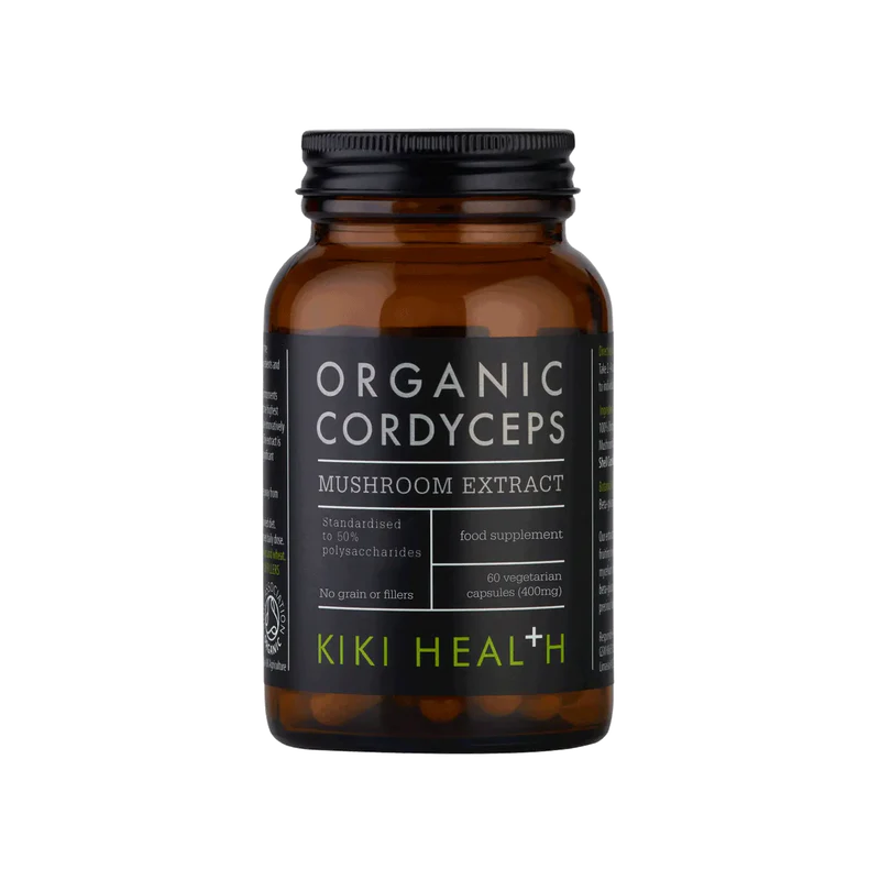 KIKI HEALTH - Cordyceps Extract, Organic - 60 Vegicaps