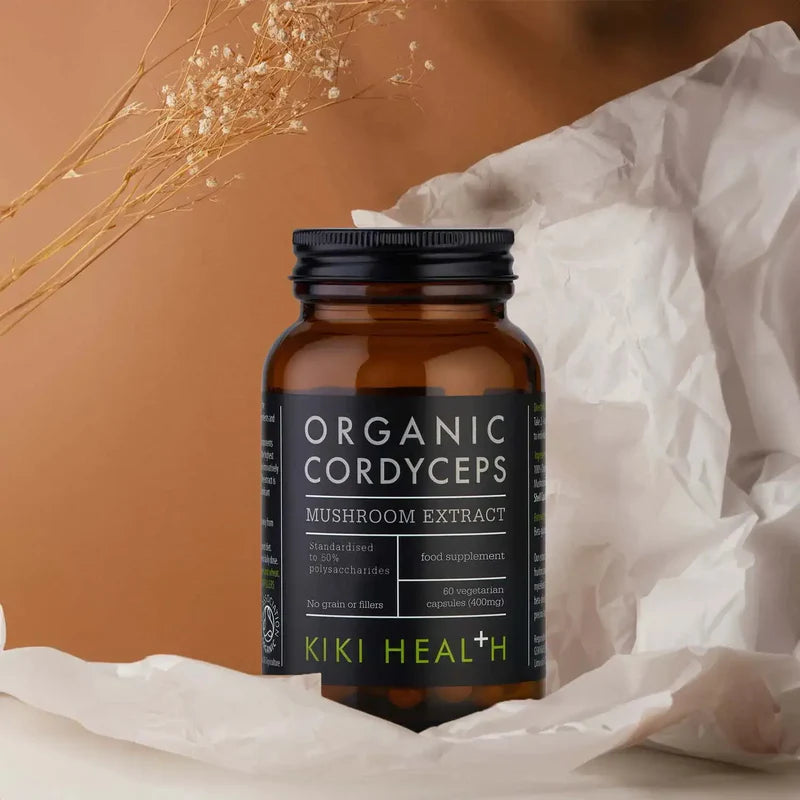 KIKI HEALTH - Cordyceps Extract, Organic - 60 Vegicaps
