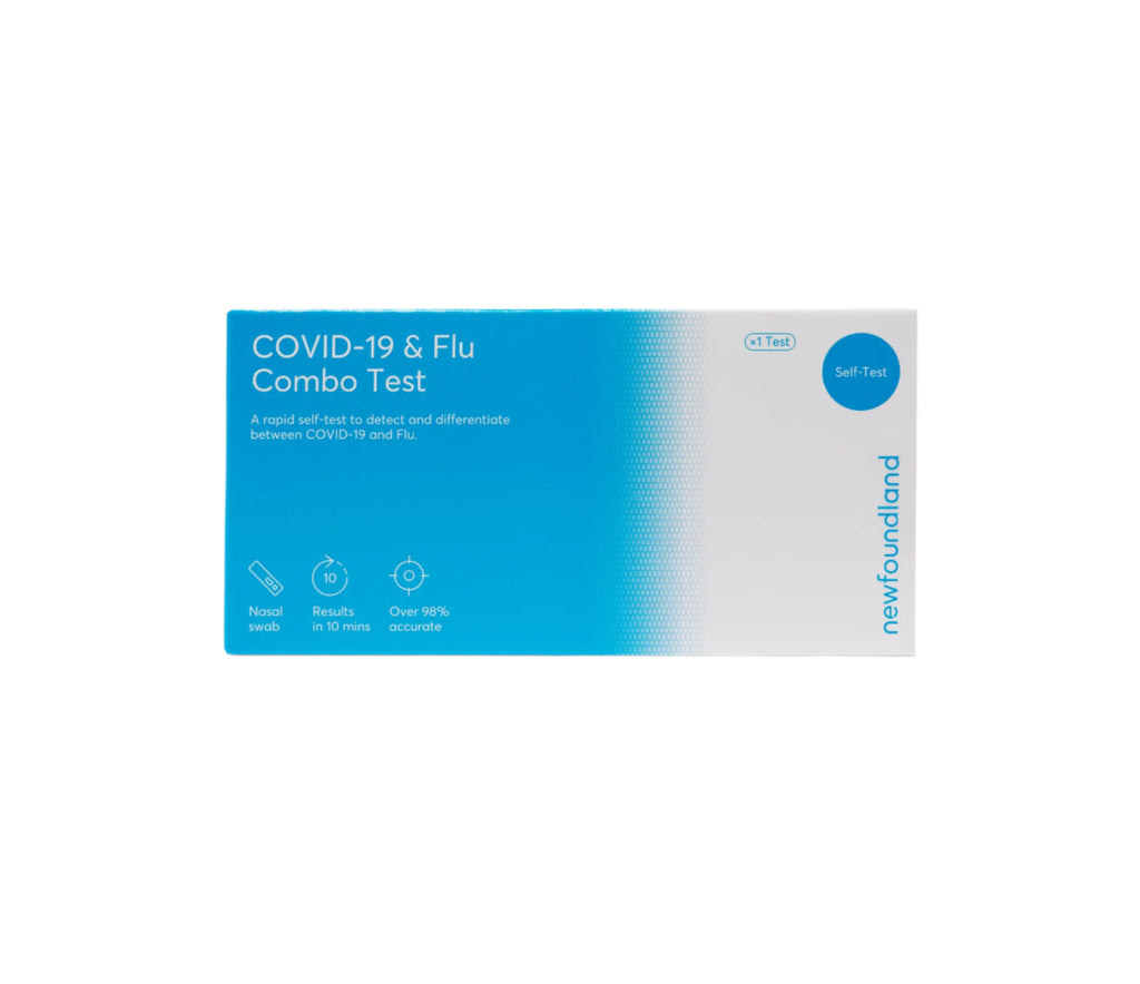Newfoundland - Covid & Flu Combo Test Kit - Rapid At-Home Covid-19