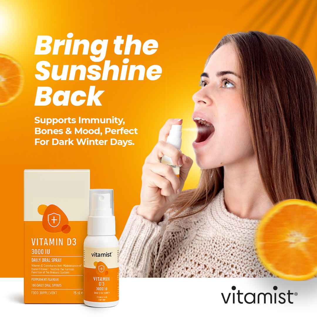 Vitamist - Vitamin D3 Oral Spray - 100 Daily Doses