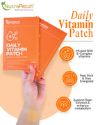 NutraPatch - Daily Vitamin Patch with B Vitamins - 12 Patches