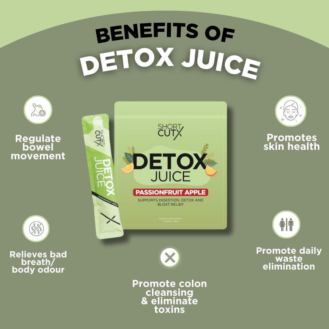 ShortCutX - Detox Juice - 7 Sachets x 20ml