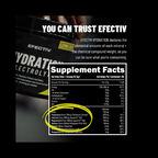 Efectiv Nutrition - Hydration Electrolytes - 330g Powder (Vegan)