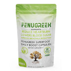 Nture - Organic Fenugreek Capsules for Women 500mg - 60 Vegan Capsules