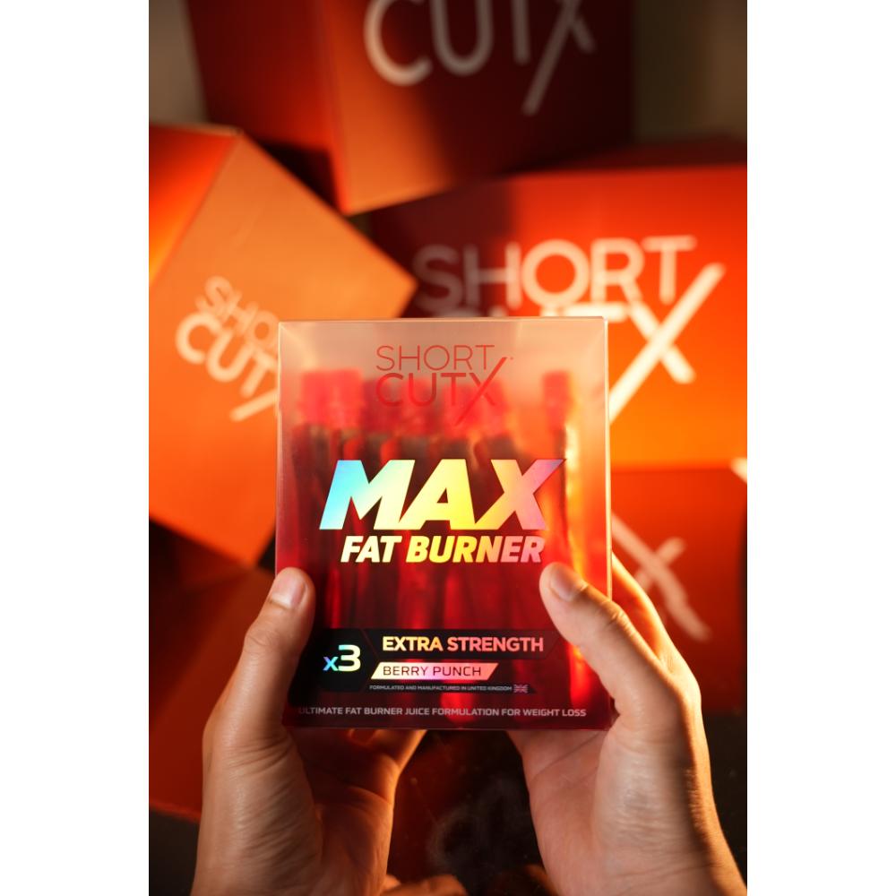 ShortCutX - Max Fat Burner Berry Punch - 7 Sachets x 50ml