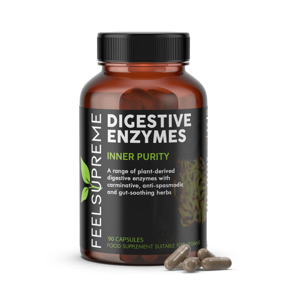 Feel Supreme - Digestive Enzymes Natural Blend - 60 Capsules