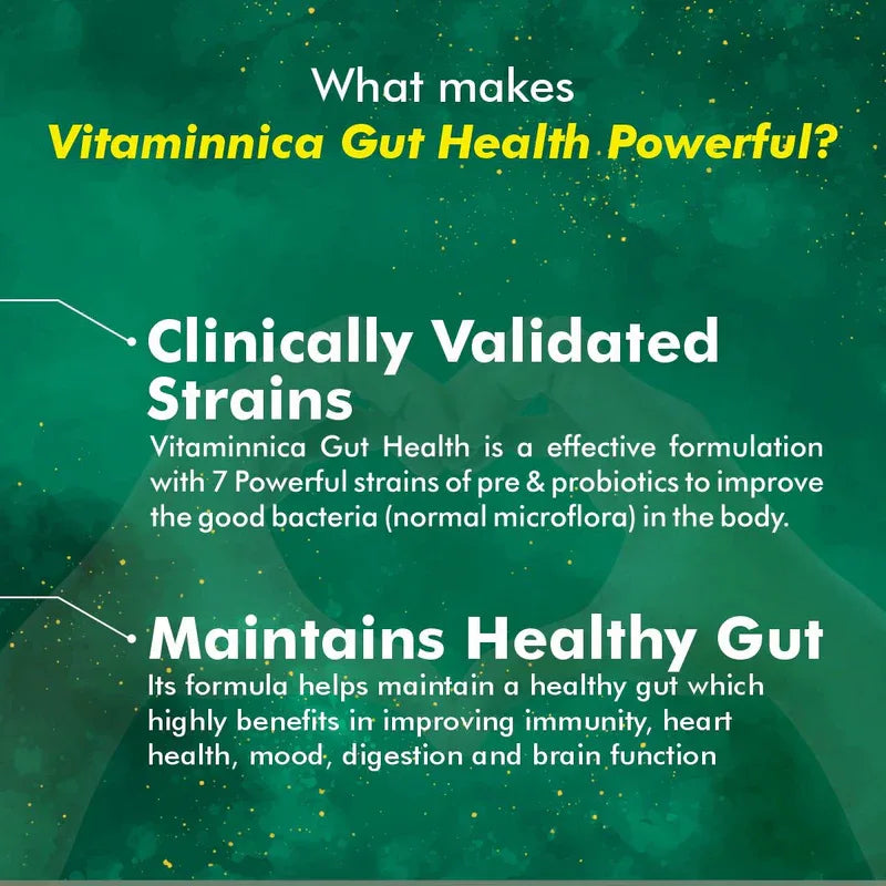 Vitaminnica Vita Gut Probio- 60 Capsules - The Wellness Store®