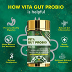 Vitaminnica Vita Gut Probio- 60 Capsules - The Wellness Store®
