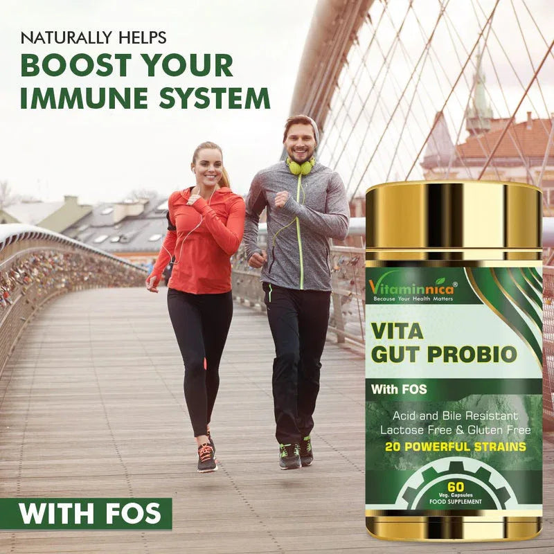 Vitaminnica Vita Gut Probio- 60 Capsules - The Wellness Store®