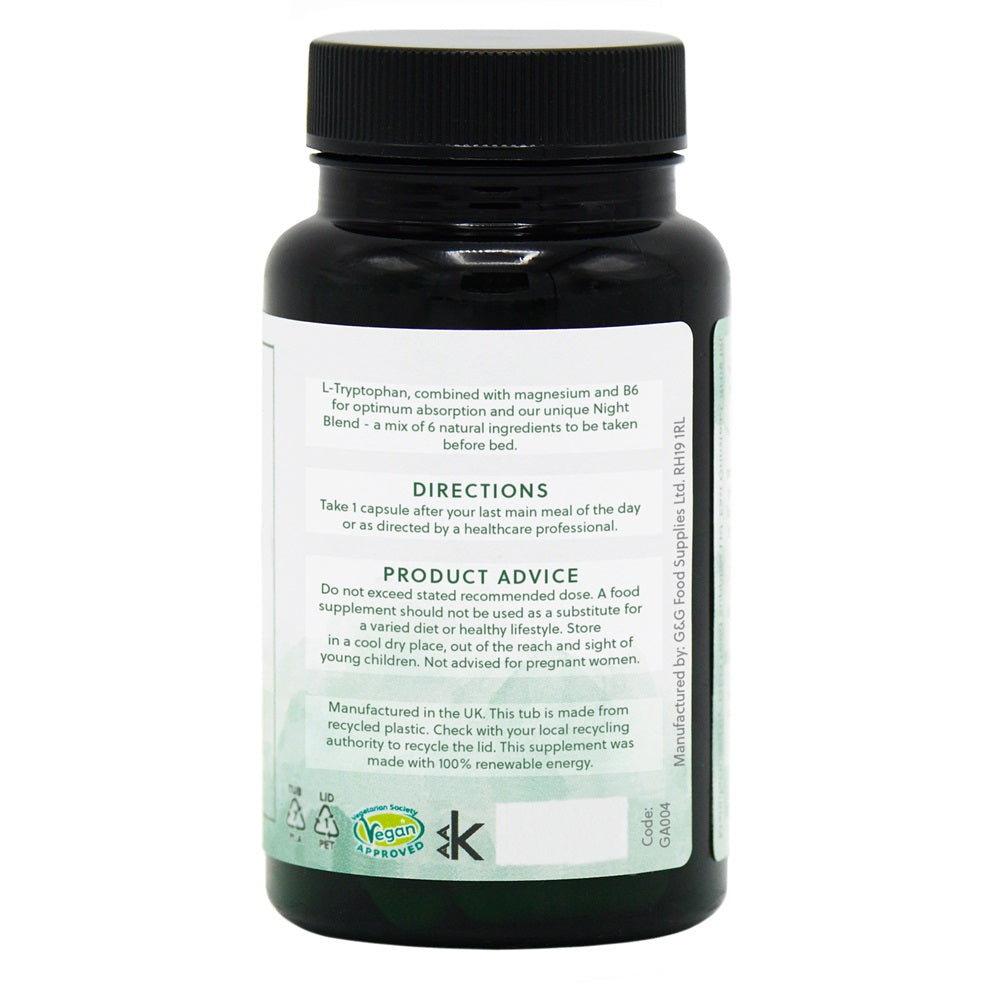 G&G Vitamins - Night Aid Sleep Support - 30 Vegan Capsules