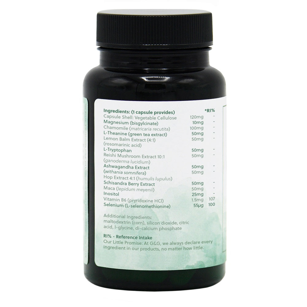 G&G Vitamins - Night Aid Sleep Support - 30 Vegan Capsules